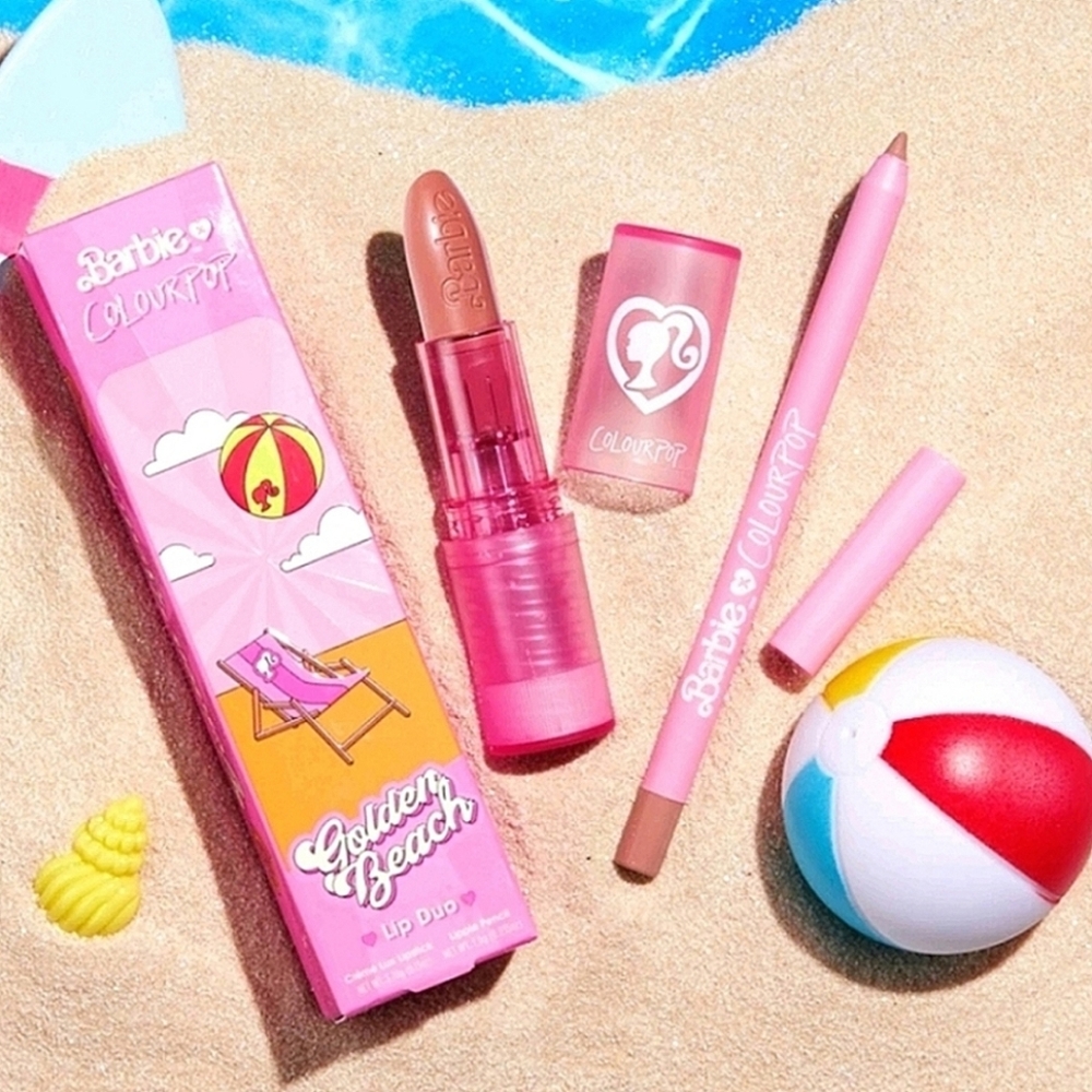 Barbie "Golden Beach" Lux Lipstick Kit